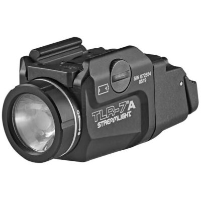 Streamlight TLR-7A Flex (has high and low switches) 500 lumen / 5,000 candela compact weapon light for $129/ea currently here