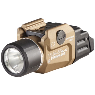 Streamlight FDE TLR-7 HL-X 1,000 lumen / 22,000 candela compact light with USB rechargeable battery for $149 currently here