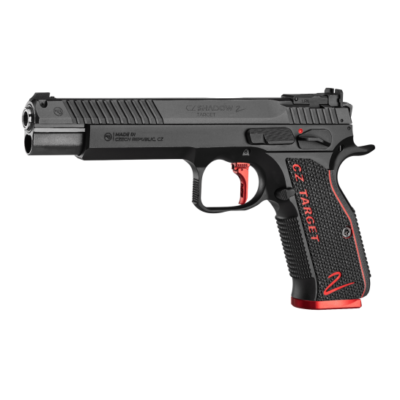CZ 17+1 Shadow 2 Target Limited Black/Red edition with 6'' match barrel, adjustable match sights, ambi safety, steel frame with adjustable weights, and adjustable match flat-ish 2lb (from the factory, it can be adjusted) trigger for $2,399 currently here