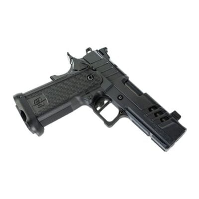 MAC 17+1 optics ready DS Duty Comp 2011 with 4.25'' 9mm CHF ported barrel, AOR optics system with a RMR plate in the box, tennifer finish, Staccato pattern magazines, flared magwell, and flat face trigger for $849 currently here