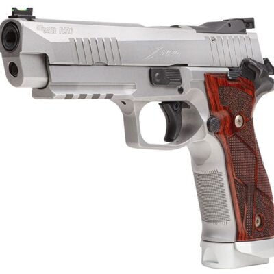 Sig Sauer 20+1 optics ready steel frame P-226 XFive with adjustable match trigger, adjustable fiber optic match sights, ambi safey, and magwell for $1,538 currently here