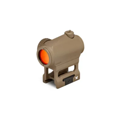 Vortex FDE Crossfire red dot optic with 2 MOA dot, lower 1/3 co-witness & low mounts, and 2-5 year battery life for $99/ea shipped with code "VORTEX" currently here