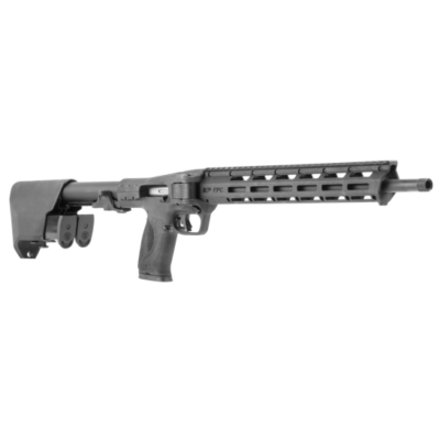 Smith & Wesson 17/23+1 M&P FPC (it folds) with 16'' threaded 10mm barrel, padded range case, & MLOK handguard for $499 currently here