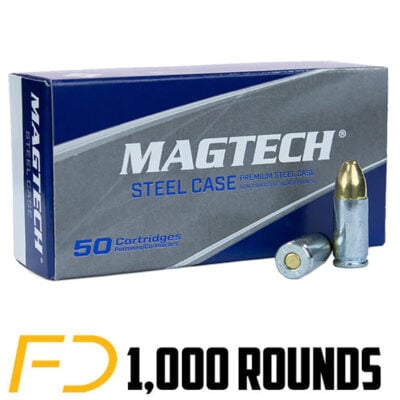 Magtech zinc coated steel case 9mm for $0.229/rd *shipped* currently here