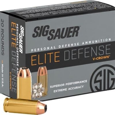 Sig Sauer V-Crown Elite 10mm with 180gr JHP projectiles for $0.72/rd shipped currently here