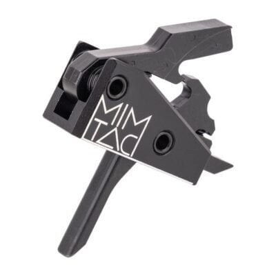 MIMTAC drop in AR15/AR10 single stage match trigger with 3.5lb break and flat shoe for $75/ea currently here