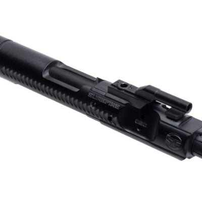 Surefire Optimized AR15 bolt carrier group with DLC finish, elongated cam travel path, enhanced gas key, dual spring dwell weight inside full auto profile carrier, & buffer & buffer spring for $349 currently here