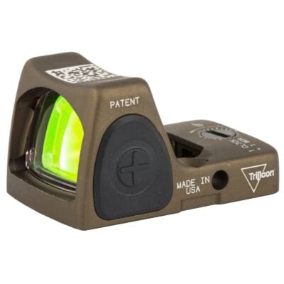 Trijicon American made SOCOM adopted FDE anodized Type 2 LED RMR with 3.25 MOA dot and 2-5 year battery life for $499 *plus* there's a $100 rebate with purchase currently here