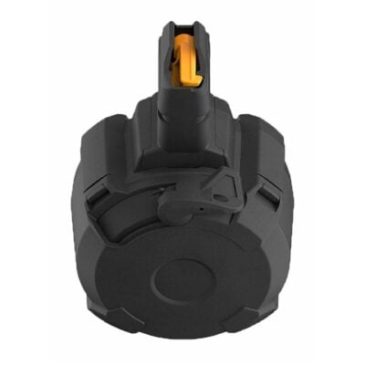 Magpul standard capacity 50 round D-50 drums for Glock mag pattern PCCs for $85/ea with code "MEM12" currently here