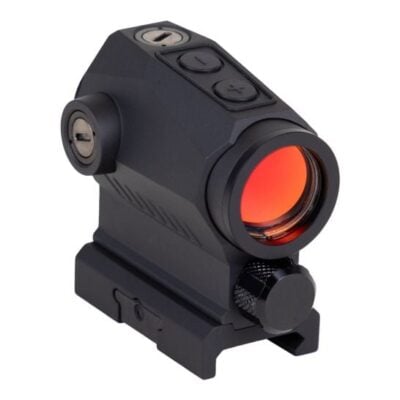 Sig Sauer Romeo 5XDR red dot with selectable donut of death reticle or 2 MOA dot and 2-5 year battery life powered by an AAA battery for $129 currently here: