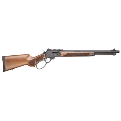 Smith & Wesson Model 1854 45LC lever action with threaded barrel, forged receiver, optics mount, ghost ring sights, & American walnut furniture for $899 currently here
