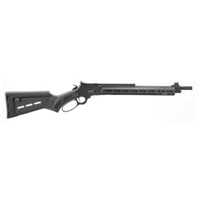 Marlin 8/9+1 1894 Dark Series 357 Magnum / 38 Special lever action with CHF threaded barrel, ghost ring sights with tritium/fiber optic front sight, extended optics rail, and MLOK handguard for $1,249 shipped here