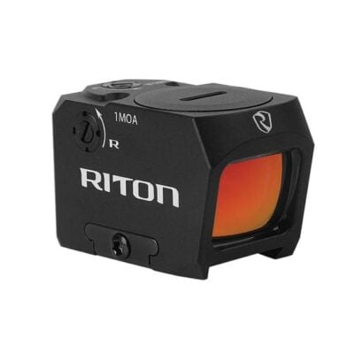 Riton 3 Tactix enclosed red dot optic with 3 MOA dot, ACRO footprint, and 2-5 year battery life for $149 currently here