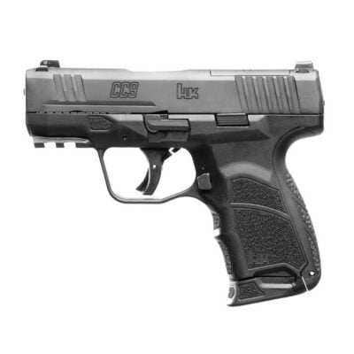 Heckler & Koch optics ready 10/12+1 CC9 with tritium front sight & FDE cerakoted slide for $549 currently here