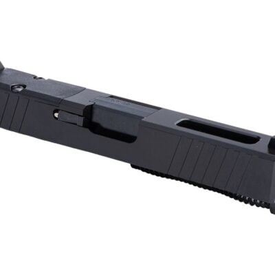 Precision Defense complete Glock 19 compatible slide assembly with RMR pattern optics cut and threaded nitrided barrel for $189 currently here