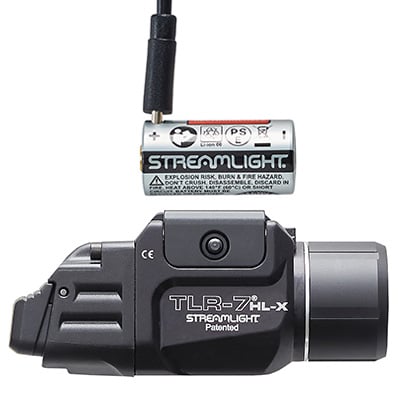 Streamlight TLR-7 HL-X 1,000 lumen / 22,000 candela compact WML with USB rechargeable battery for $151 currently here: