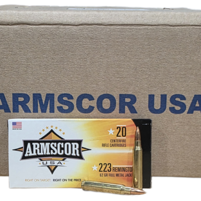 Armscor brass case 223 with 62gr FMJ projectiles for $0.399/rd *shipped* currently here