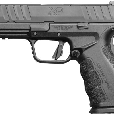 Springfield 16+1 optics ready XD Mod4 with flat-ish trigger shoe and fiber optic sight for $306 (add to cart for price) currently here