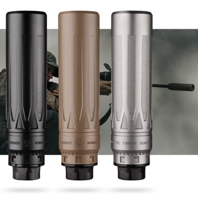 Dead Air 3D printed HUB compatible titanium 30 cal Nomad XC Ti lightweight suppressor for $795 shipped currently here