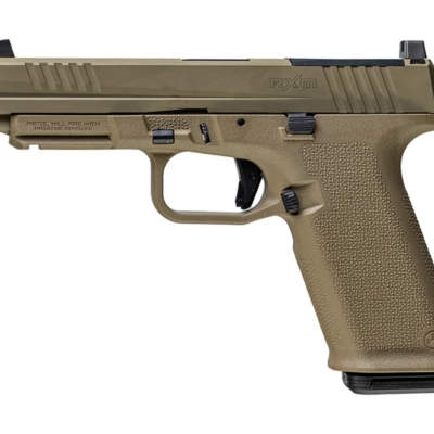 Ruger optics ready 17+1 RXM with FDE Magpul frame, CHF threaded barrel, chassis system, and tritium front sight for $369 currently here