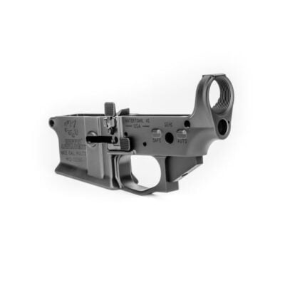 Griffin Armament MK2 forged 7075-T6 ambi AR15 lower receiver with flared magwell, full auto pocket cut, and enlarged integral trigger guard for $208/ea shipped currently here