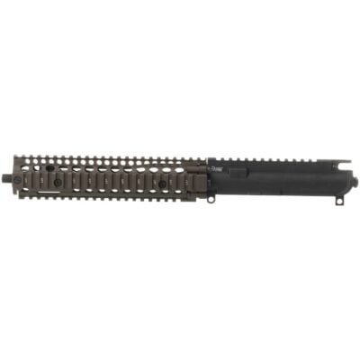 Daniel Defense MK18 upper with 10.3'' 5.56 CHF chrome lined MP/HP tested barrel and FDE RIS II rail for $625 with code "MRGUNSNGEAR" currently here