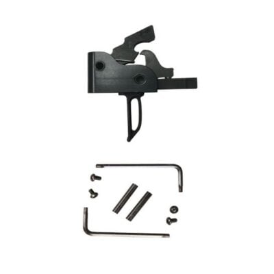PSA drop in AR single stage stage match trigger with crisp 3.5lb break, flat shoe, and anti-walk pins for $79/ea currently here: