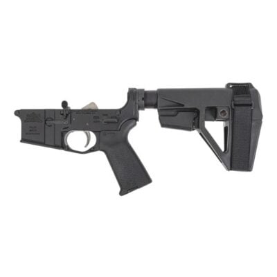 PSA AR15 pistol lower with SBA5 adjustable brace, NiB EPT trigger, and Magpul grip/trigger guard for $179/ea currently here