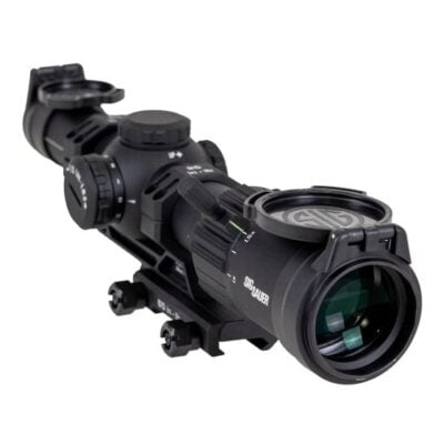 Sig Sauer Tango MSR 1-6x scope with "red dot bright" Hellfire MOA illuminated reticle, throw lever, and Alpha cantilever mount for $189 currently here