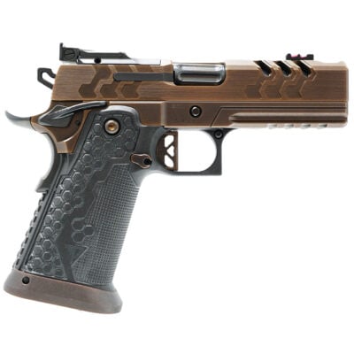 Kimber optics ready 19+1 2K11 Pro Comp with comp'd slide/barrel, MJD grip magwell, Tag fiber optic front sight, bronze PVD finish, RMR pattern optic plate, & match trigger for $2,297 shipped (add to cart for price) currently here: