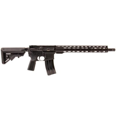 Radical AR15 with 16'' 5.56 nitrided mid-length barrel, MLOK free floated handguard, full auto pocket cut lower, ambi-safety, and B5 Systems stock / grip, and an Outlier Backdraft suppressor (you get a code for free suppressor after purchase) for $449 (add to cart for price)