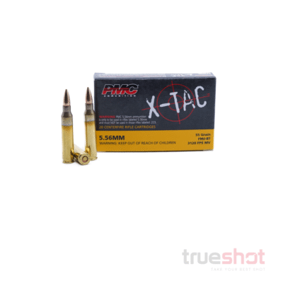 PMC XTAC brass case 5.56 M193 with 55gr projectiles for $0.439/rd shipped with code MRGUNSNGEAR currently here