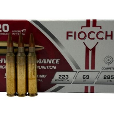 Fiocchi brass case 223 with 69gr Sierra MatchKing HPBT projectiles for $0.75/rd currently here