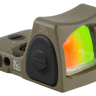 Trijicon Type 2 LED adjustable RMR with FDE cerakote finish, 3.25 MOA dot, and 2-5 year battery life for $469 currently here