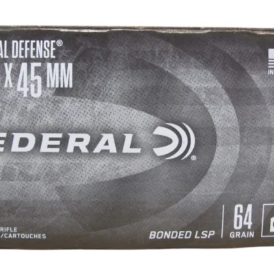 Federal Personal Defense brass case 5.56 with 64gr bonded projectiles from $0.69/rd shipped currently here