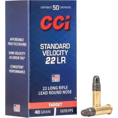 CCI standard velocity 40gr 22LR for $0.09/rd & orders over $100 ship free currently here