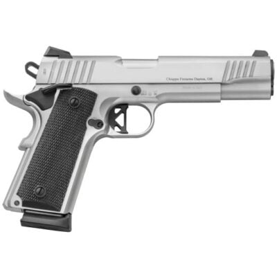 Charles Daly 8+1 45ACP 1911 with chrome finish and ambi safety for $499 currently here