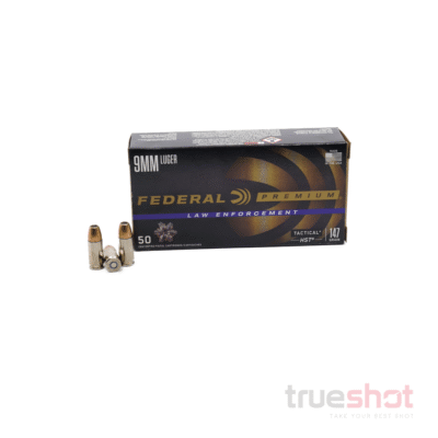 Federal nickel plated brass case subsonic 9mm with 147gr HST hollow point projectiles from $0.59/rd shipped currently here