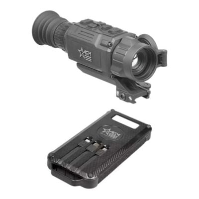 AGM Rattler V2 compact 3.5-28x USB rechargeable thermal scope, 256×192 sensor, ADM QD mount & power bank for $795 currently here