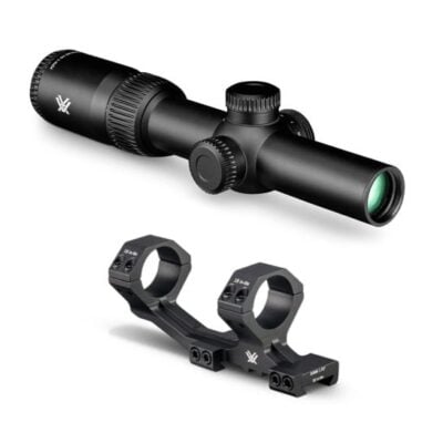 Vortex Crossfire HD 1-4x scope with Deadhold BDC reticle and Vortex cantilever mount for $179 currently here