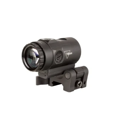 Trijicon compact 3x magnifier with 1/3 co-witness & absolute mounts and QD flip to side mount for $349 currently here: