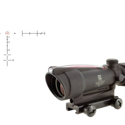 Trijicon American made TA11 3.5x ACOG prism optic with red etched dual illuminated (tritium & fiber optic) 5.56/223 BDC reticle & excellent eye relief for $999 currently here