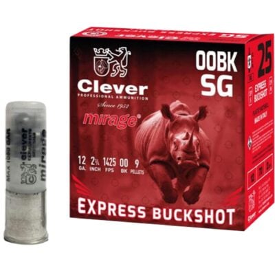 Clever full power 12ga #00 buckshot for $0.51/rd & orders over $149 ship free with code "GFS149PLUS" currently here