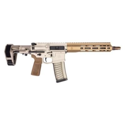 PSA's new Mixtape with 10'3’‘ 5.56 416R SS barrel, detent click adjustable gas block, MLOK handguard, Plan B flash hider / suppressor mount, gas busting ambi charging handle, Radian ambi 45/90 degree safety, ambi lower, 2 stage match trigger, and PDW brace for $1,299 here