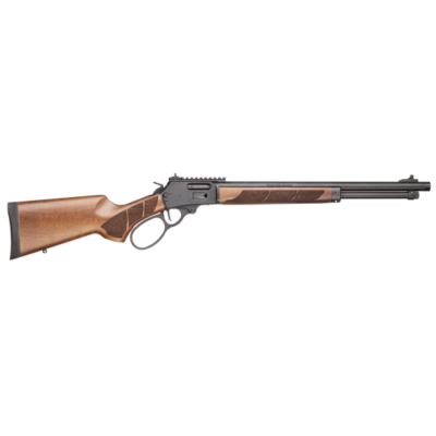 Smith & Wesson Model 1854 8+1 45LC lever action with stainless steel Armornite (nitrided) threaded barrel, forged receiver, optics mount, ghost ring sights, & walnut furniture for $999 currently here