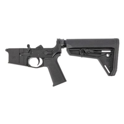 PSA Stealth (no logo) complete AR15 lower receiver with Magpul SL stock/grip/trigger guard for $129/ea currently here: