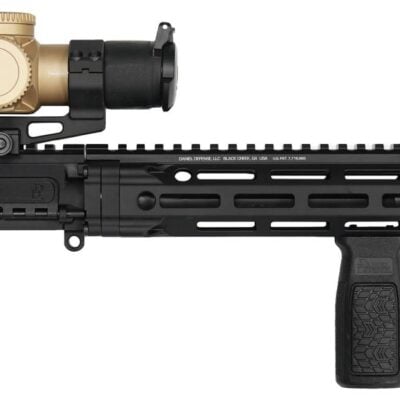 Vortex British SAS contract over-run American made 1-10x FFP Eleanor compact scope with EBR-22L etched illuminated BDC/MOA reticle, cantilever mount, and Daniel Defense complete V7 upper with 11.5'' 5.56 CHF chrome lined MP/HP tested barrel, MLOK handguard, BCG, & ambi charging for $3999 here