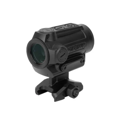 Holosun ARO (Advanced Rifle Optic) red dot optic with 2 MOA dot, shrouded turrets, lower 1/3 co-witness sights, and 2-5 year battery life for $99 currently here