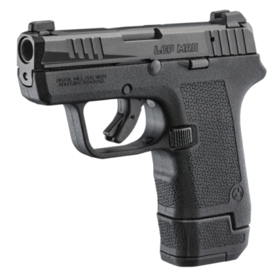 Ruger 10/13+1 LCP Max 380ACO with Magpul EHG grip, no thumb safety, and tritium front sight for $349 currently here