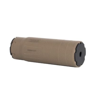 Wolfpack Armory FDE Disruptor 556K HUB compatible lightweight (7.8oz) compact suppressor with Plan B flash hider mount for $399 currently here: